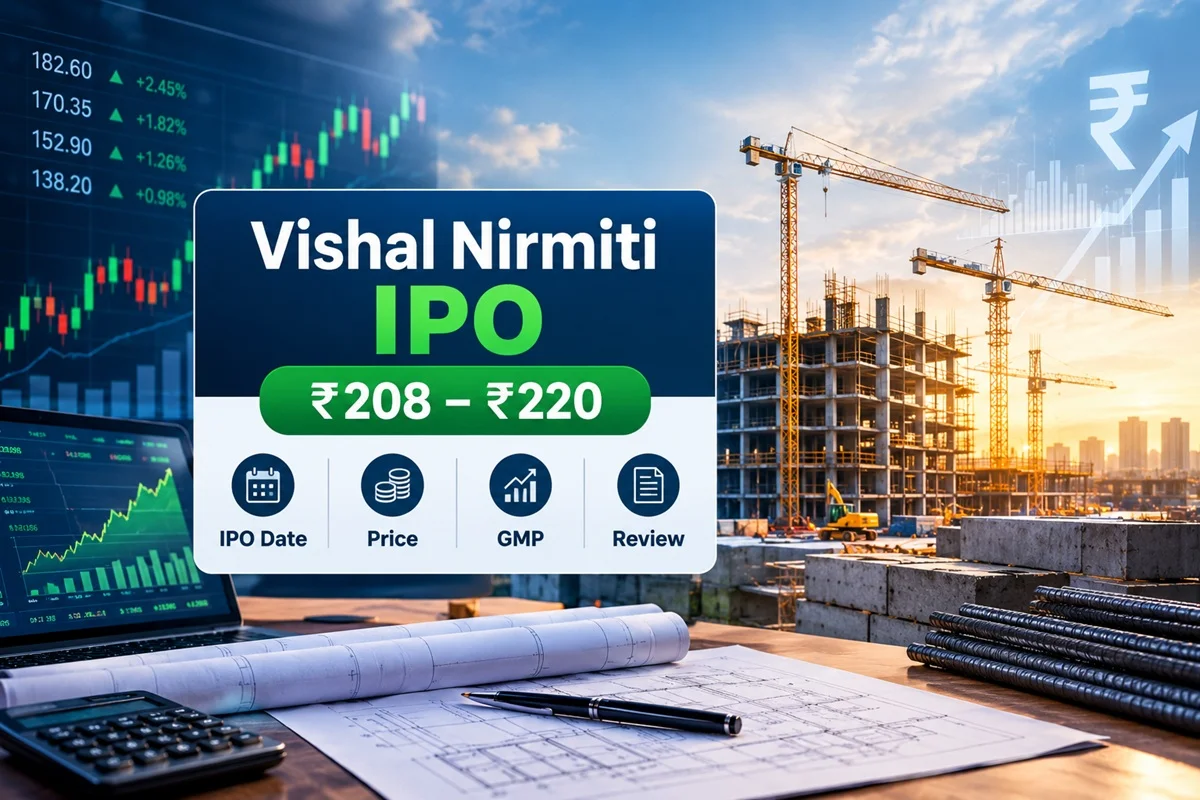 Vishal Nirmiti IPO Date, Price, GMP